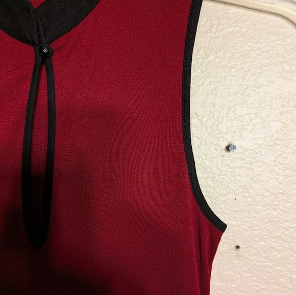 rampage Clothing Company Elegant Red Sleeveless Dress Size Medium Pre-owned - Picture 6 of 7